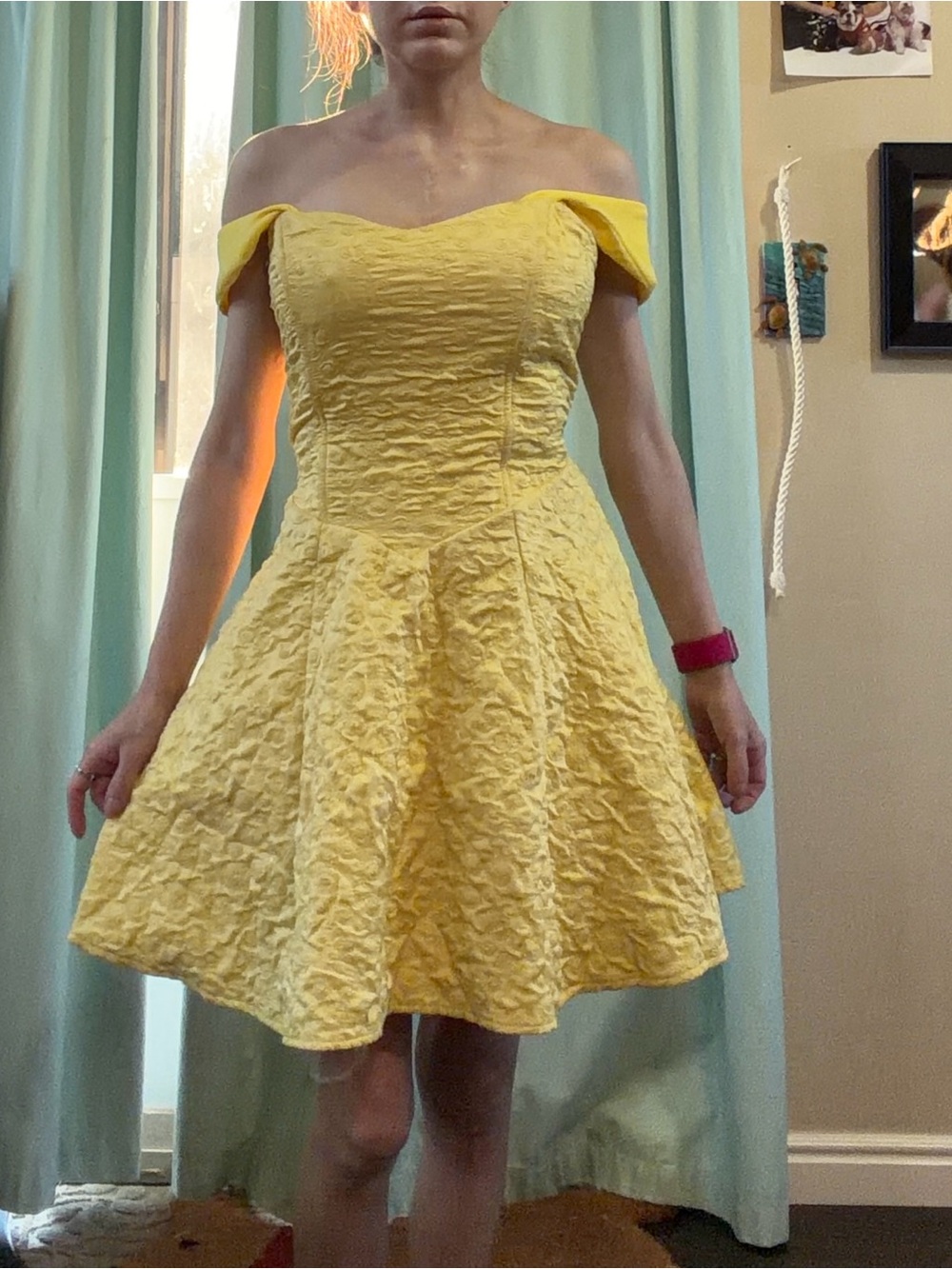 yellow dress perfect for Halloween costume or everyday dress